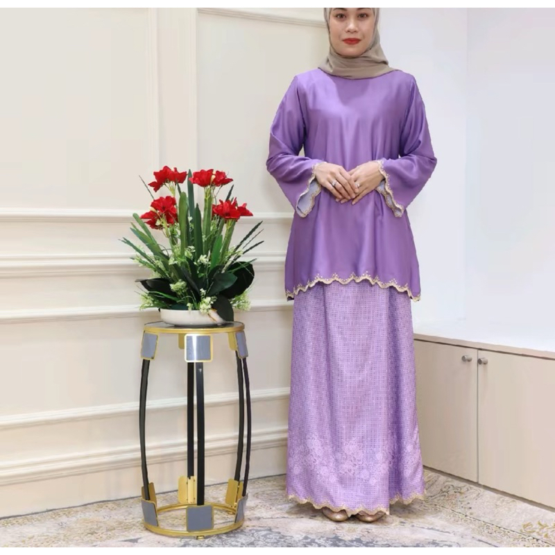 Set Baju Kurung Kedah Premium Batik SB Line Exclusive for Raya 2025💥