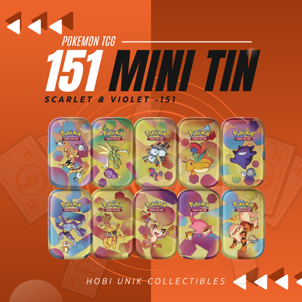 (Live Rip)[SV3.5] Pokemon TCG : 151 Mini Tins | Shopee Malaysia
