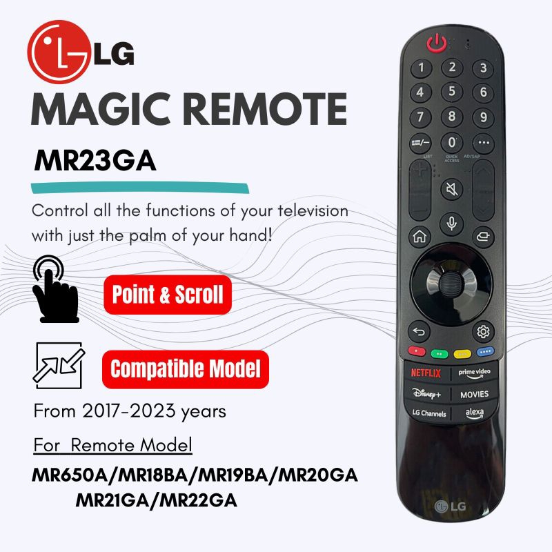 LG Original MR-23GA MR-23GN Magic Remote Control with Voice ,Pointer ...
