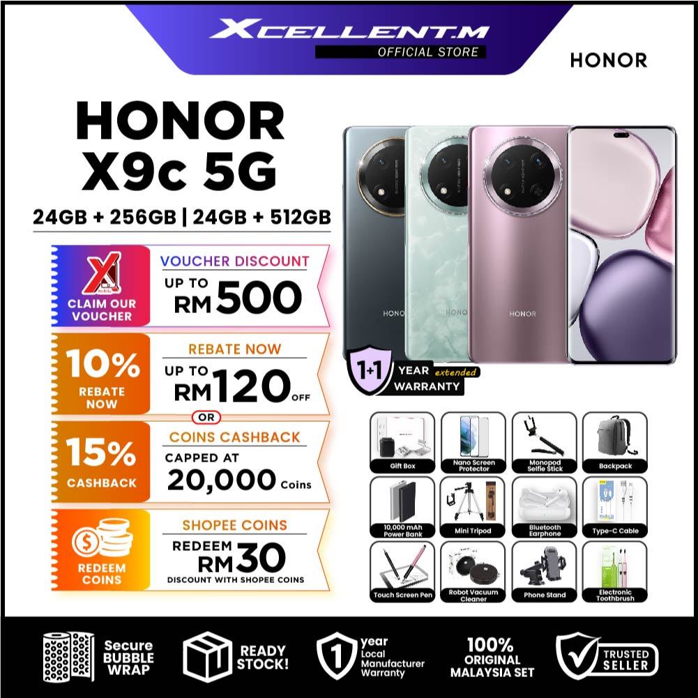 HONOR X9c 5G [24GB*(12+12)GB RAM 256GB ROM] [24GB*(12+12)GB RAM 512GB ...