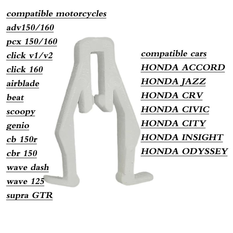RIVET BODY CLIP COVER SET Y15 Y16 NVX X-MAX SOLARIZ R15 LC135 RS150 ...