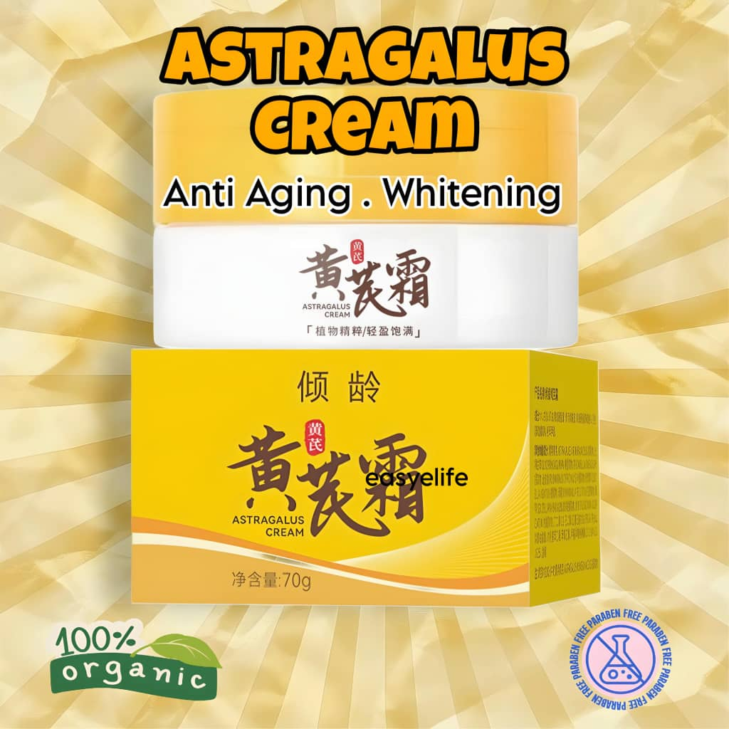 倾龄 黄芪霜 补水保湿 提亮 美白 抗氧化 Astragalus cream anti-dullness anti-jaundice skin ...