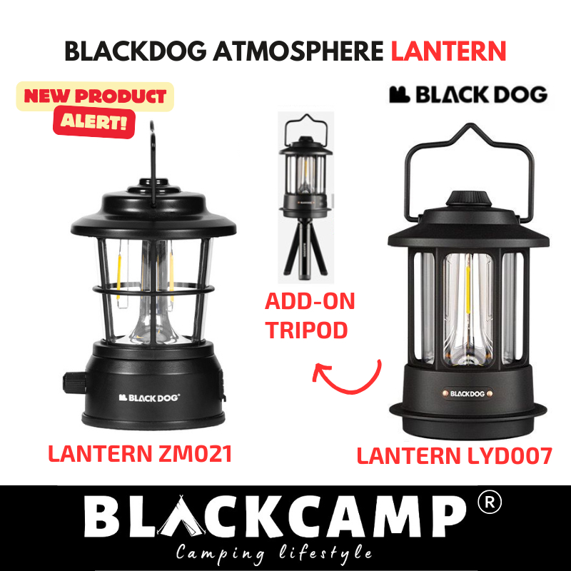 BLACK DOG LEDランタン 新品 164x109.5x101mm 5w Blackdog Outdoor Camping Essentials Portable Atmosphere Lamp