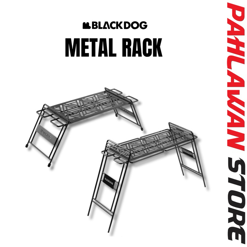 Blackdog Foldable Rack BD-ZWJ001 Metal Rack Premium Matte Black ...