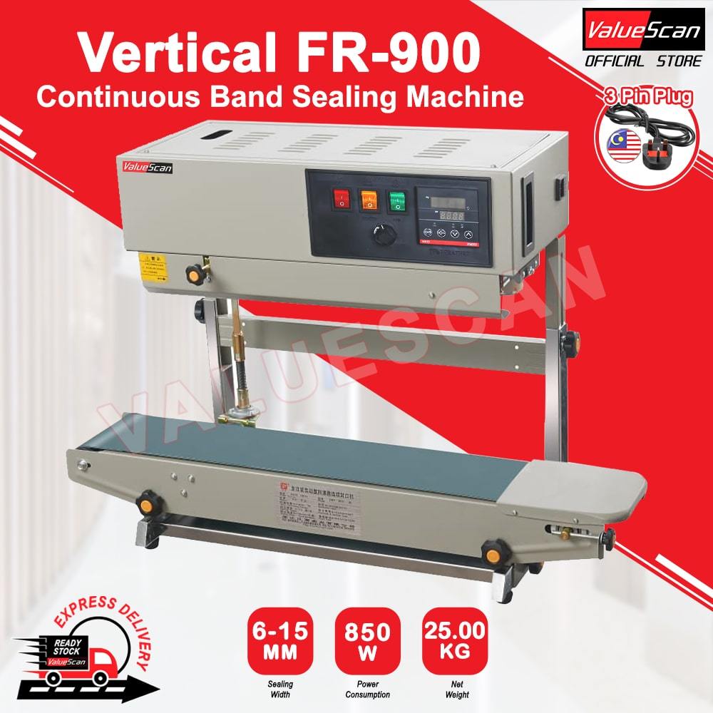 Valuescan Vertical FR-900 Continuous Band Sealer / FR 900 , FKR-900 ...