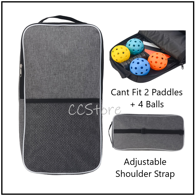 Standard Size Pickleball Paddle Bag Adjustable Racquet Pickle Ball ...