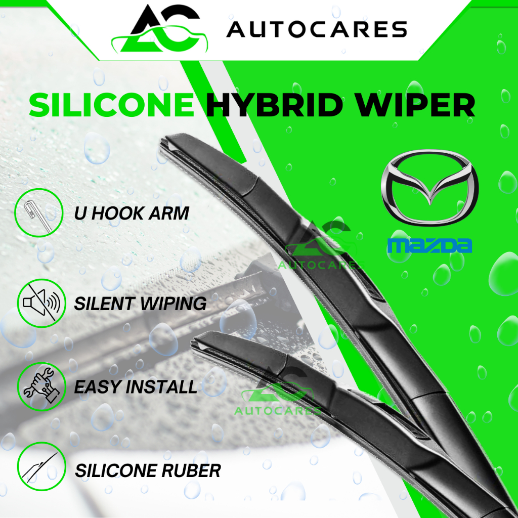 MAZDA Car Wiper Kereta Original Japan Silicone Hybrid Wiper MAZDA CX-3 ...