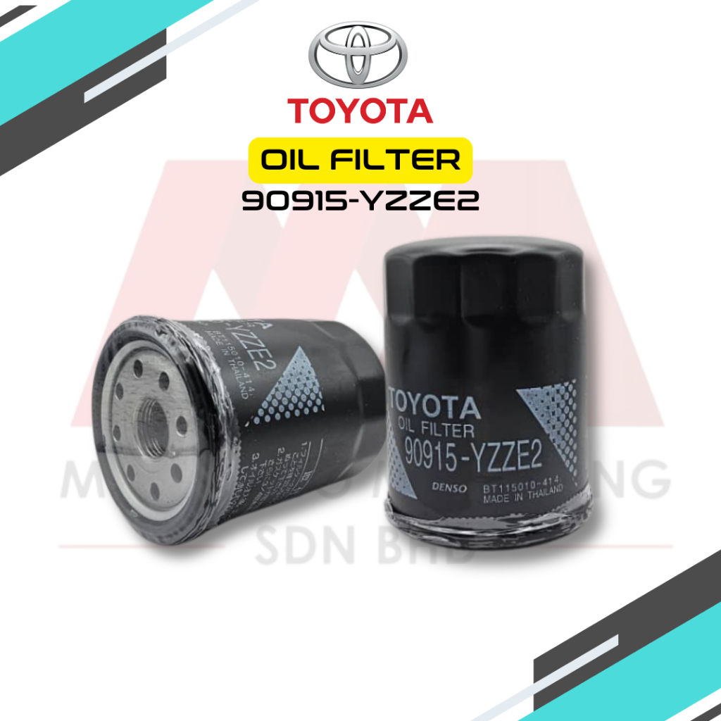 Toyota Vios Altis Camry Vellfire Estima Alphard Rav Oil Filter Penapis Minyak Yzze