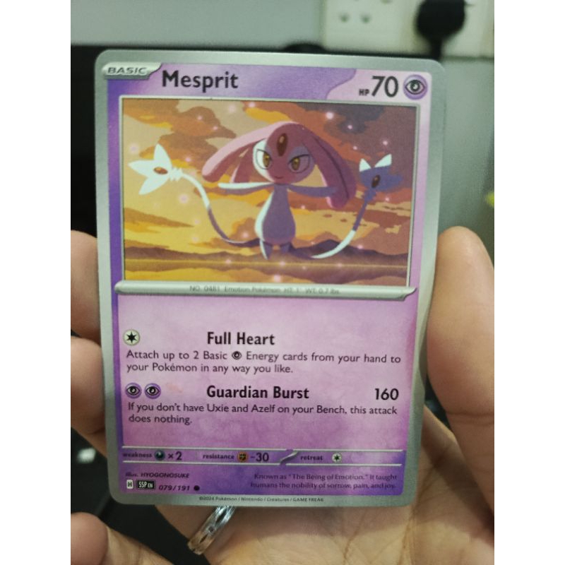 Pokemon TCG Mesprit Surging Sparks | Shopee Malaysia