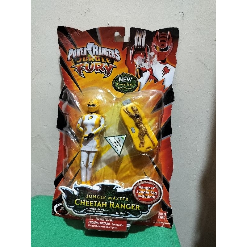 Power Rangers Jungle Fury - Jungle Master Cheetah Ranger | Shopee Malaysia