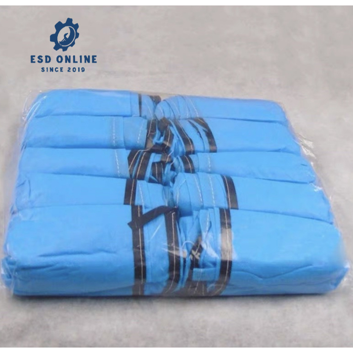 NON Woven Shoes Cover C/W Conductive Ribbon/Cleanroom ESD Shoes Cover ...