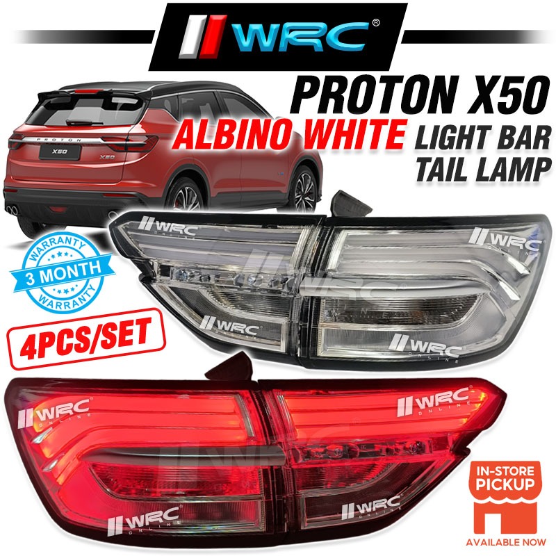 Proton X50 Albino White Light Bar Tail Lamp | Shopee Malaysia