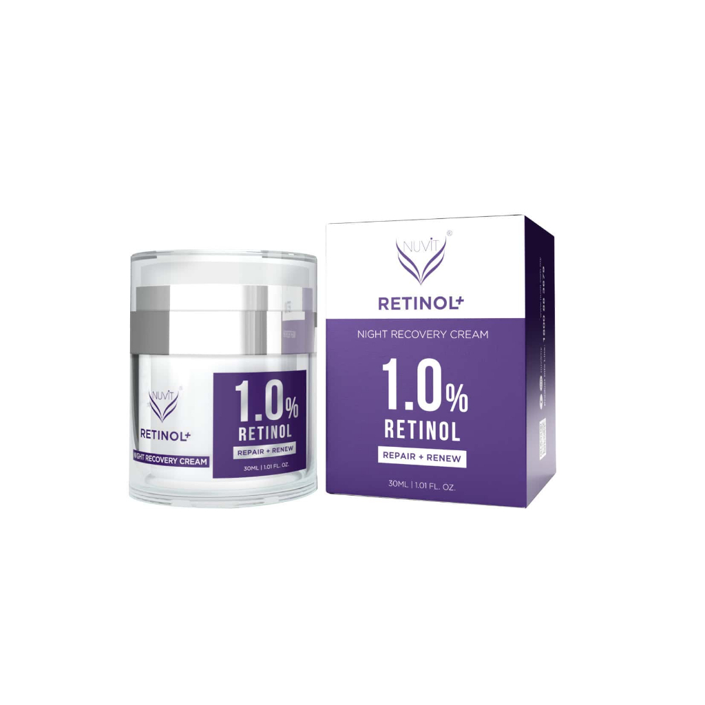 Nuvit Retinol 1.0% Night Recovery Cream 30g | Shopee Malaysia