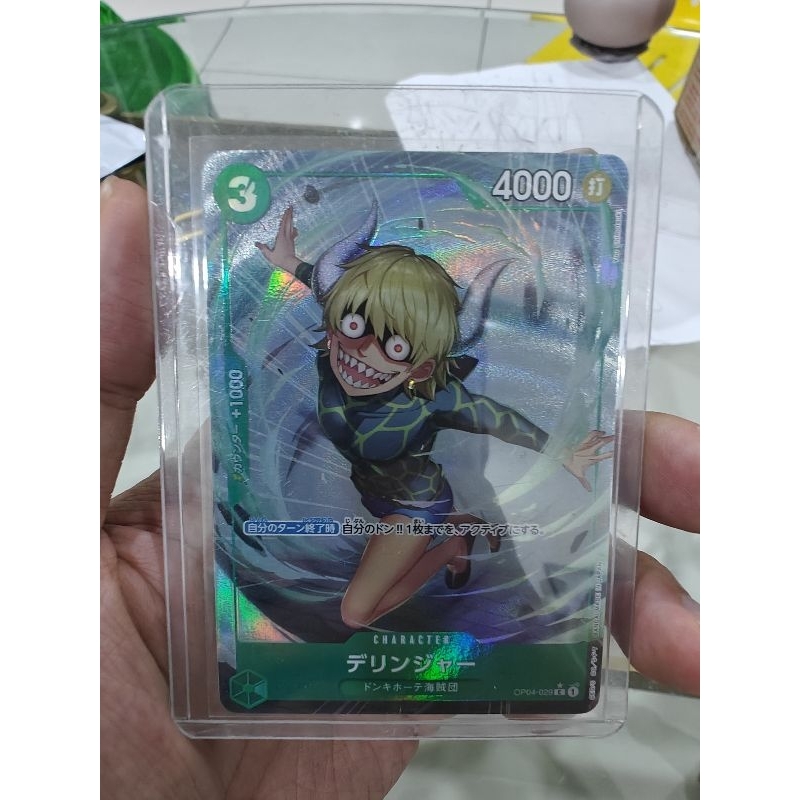 Bandai One Piece OPTCG OP04-029 Parallel AA C Dellinger | Shopee Malaysia