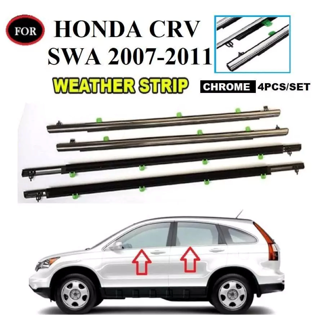 xps (Ready Stock)crv WEATHERSTRIP Honda CR-V CRV 2007 2008 2009 2010