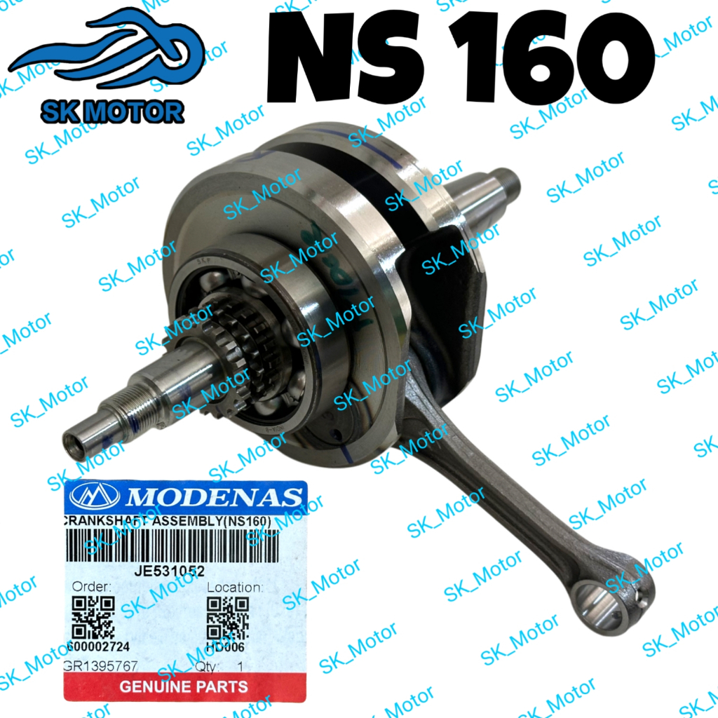 Modenas Pulsar NS160 NS200 RS200 Original Crankshaft Assy NS 160