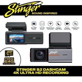 Trusted Stinger S K Wifi Dual Channel Dashcam K Front P