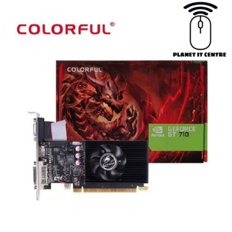 Colorful Nvidia Geforce GT 710 2GB low profile | Shopee Malaysia