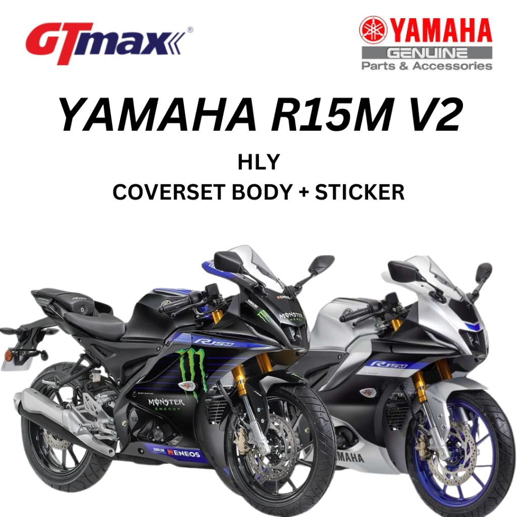 R15M V2 COVERSET R15 M COVER SET BODY SET WITH STICKER DIJAMIN 100% ...