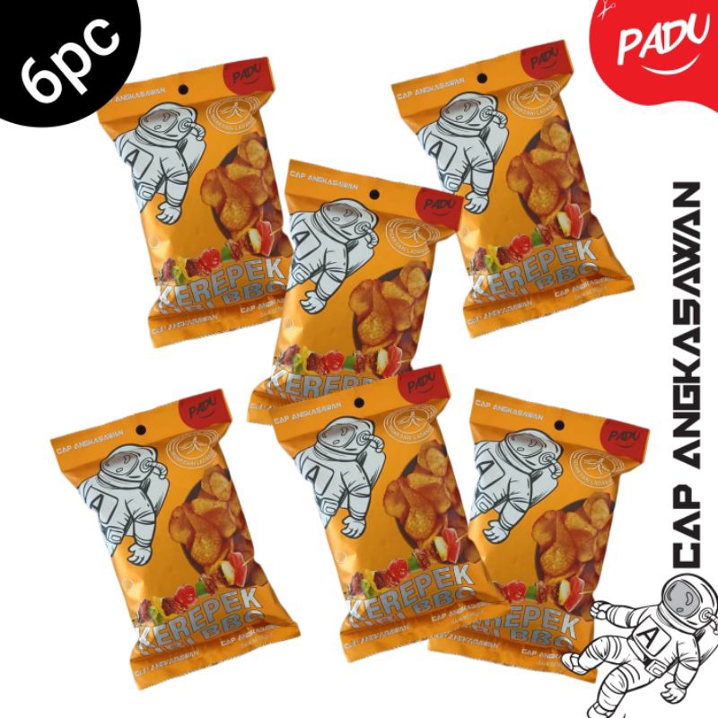 KEREPEK UBI BBQ 60gx6pc CAP ANGKASAWAN SNACK PACK | Shopee Malaysia