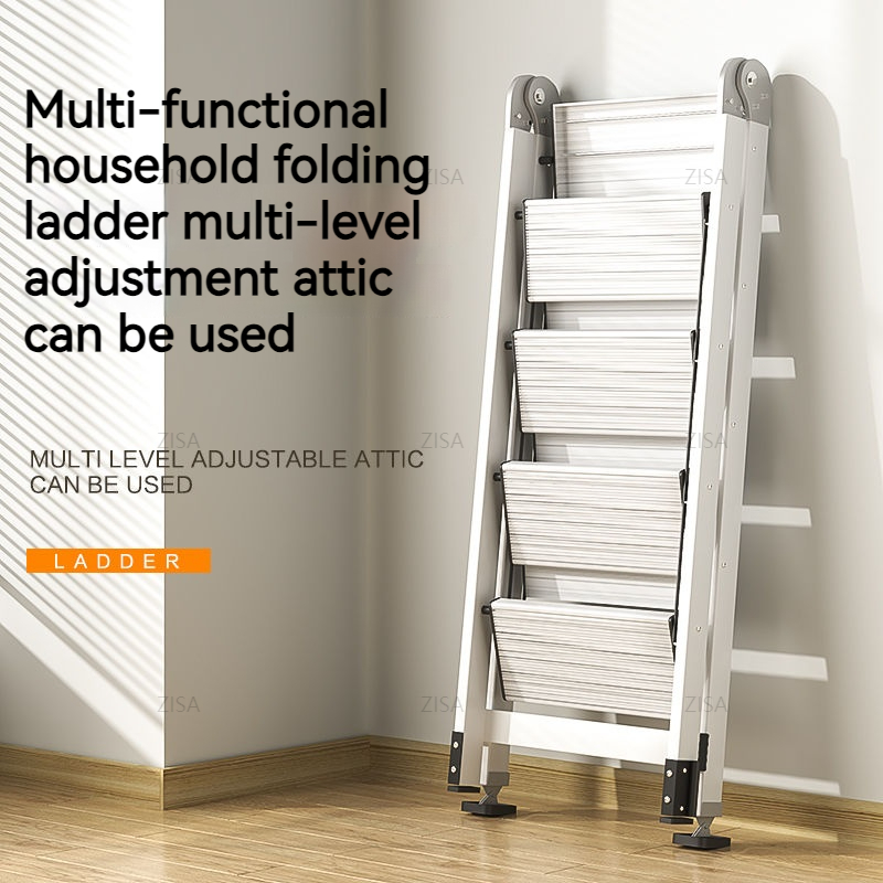 Ladder Home Folding Ladder Indoor Multifunctional Thickened Staircase ...