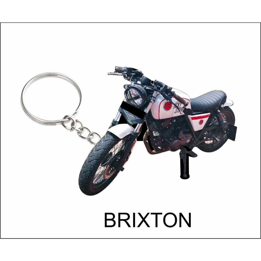 BRIXTON CAFE RACER 150 2D KEYCHAIN | Shopee Malaysia