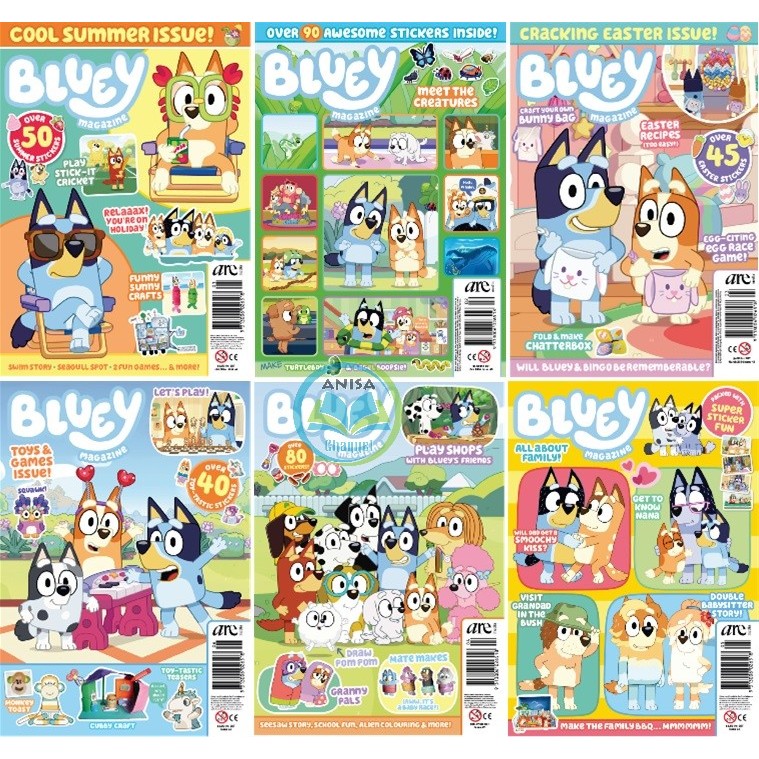 [eMagazine/PDF] Bluey Magazine - Full Year 2024 Issues Collection (11 ...