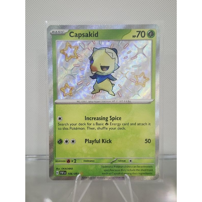 2024 Capsakid Card (Rare Holo) | Shopee Malaysia