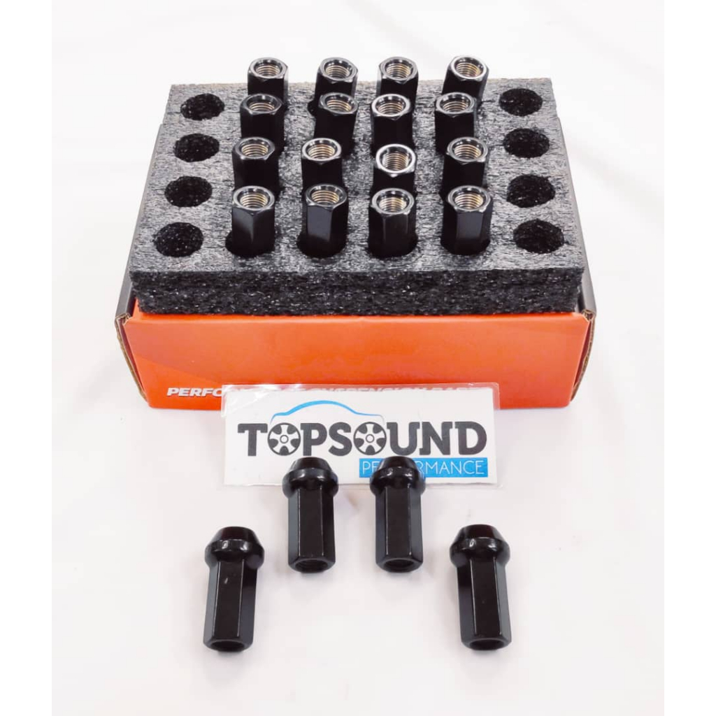 HARDRACE WHEEL LUG NUTS (M12xP1.5)(45mm) OPEN-END TYPE | Shopee Malaysia