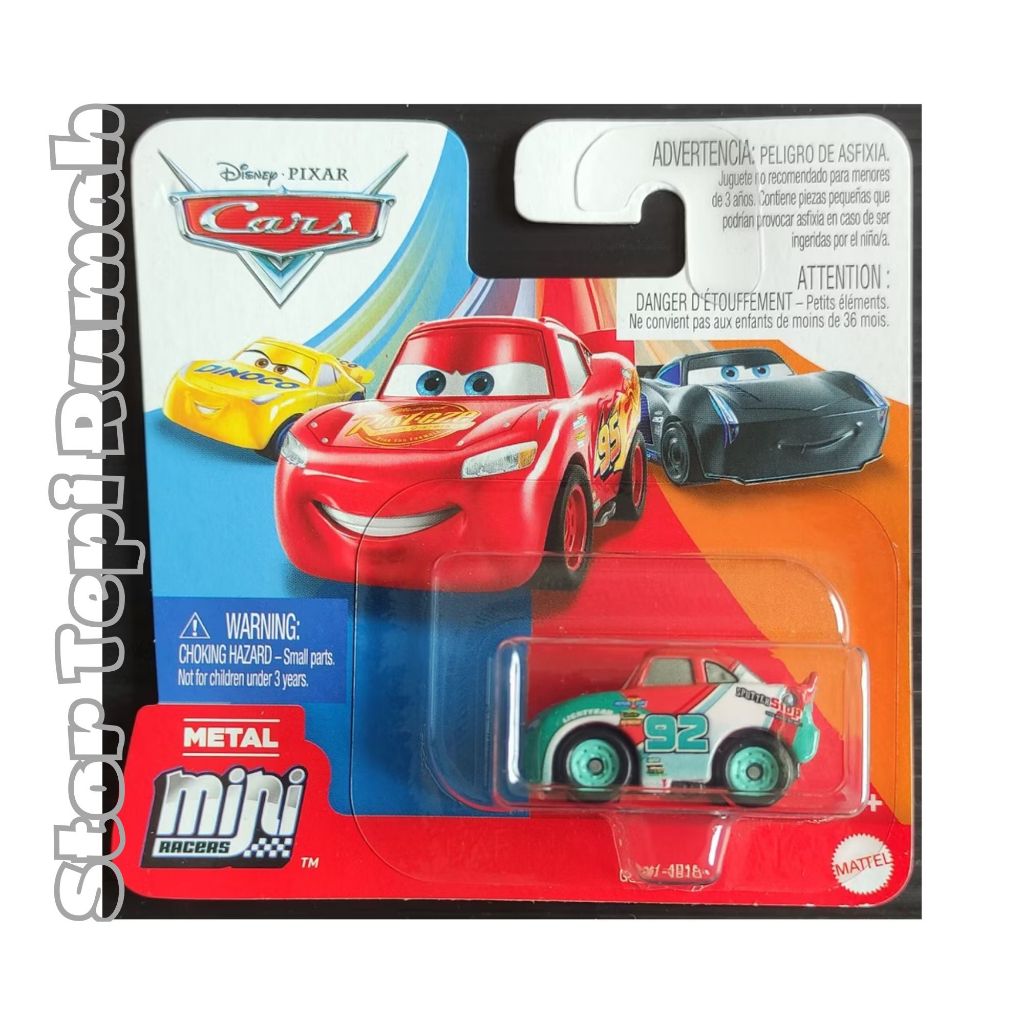 Disney Pixar Cars Mini Racers Murray Clutchburn [Card] | Shopee Malaysia