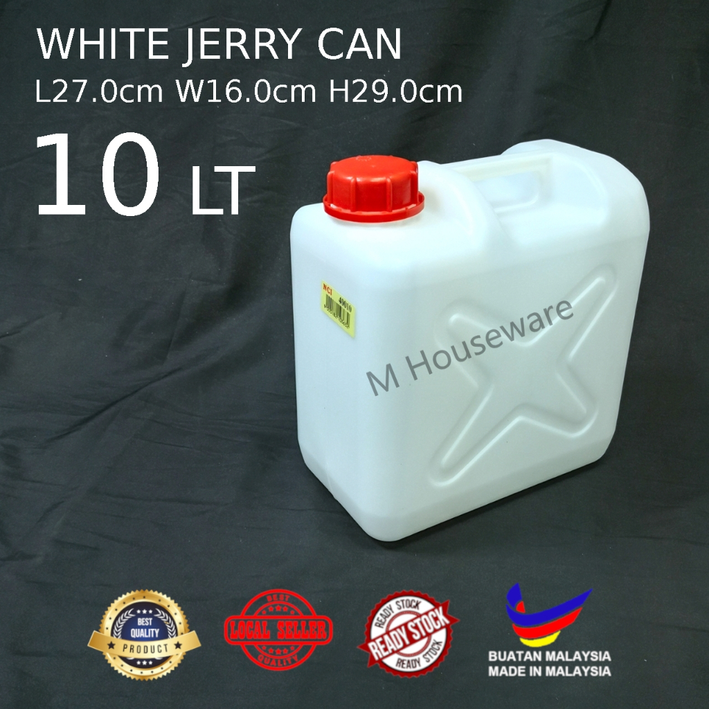 Plastic Jerry Can 10LT ~ 30LT Water Container Tong Air Minyak Bekas Air ...
