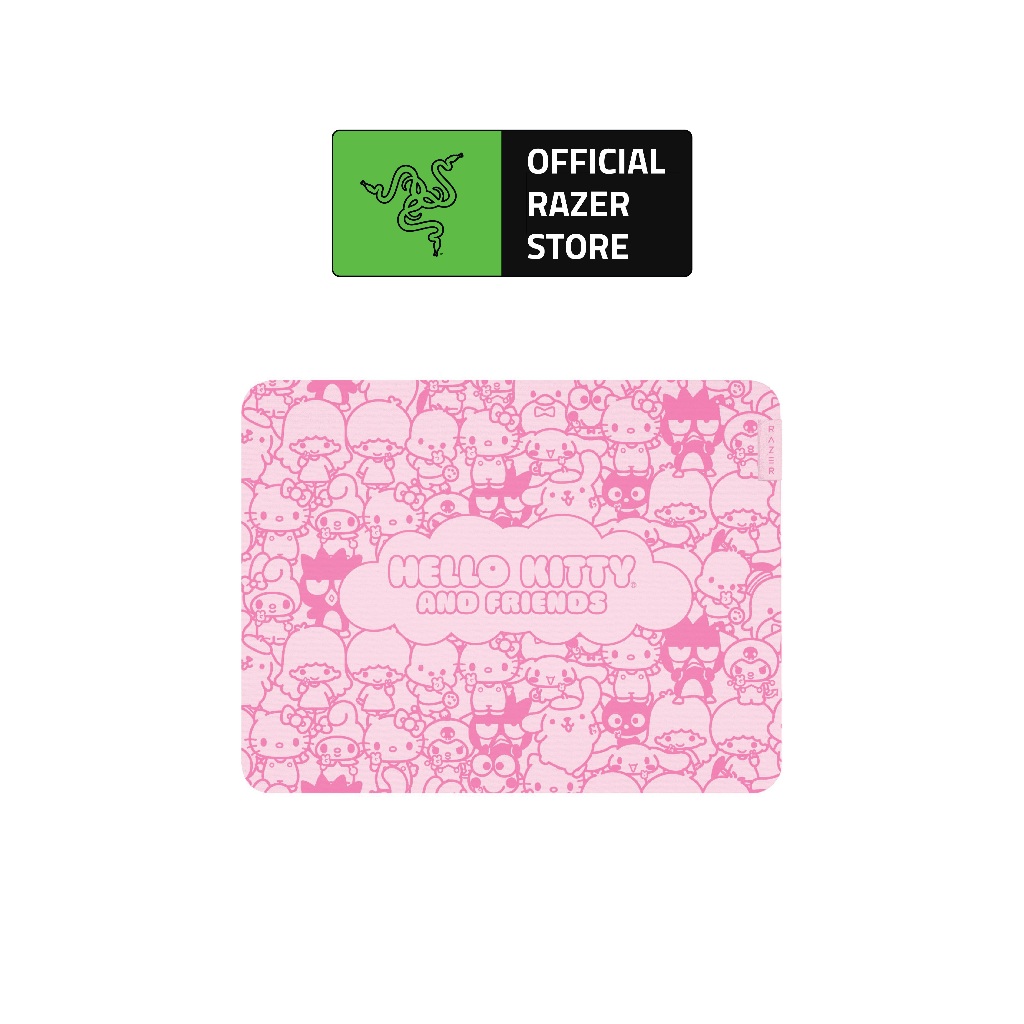 Razer Gigantus V2 Cloth Gaming Mouse Pad Medium Hello Kitty & Friends ...