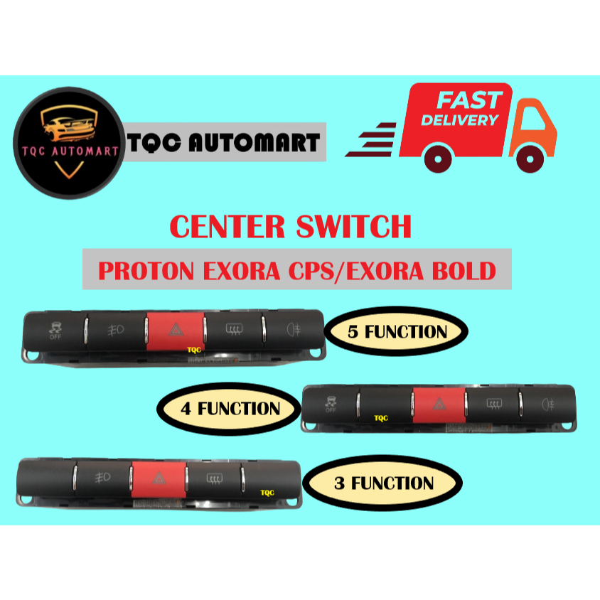ORIGINAL Proton Exora Center Siwtch CPS BOLD PRIME P6 Switch Center ...
