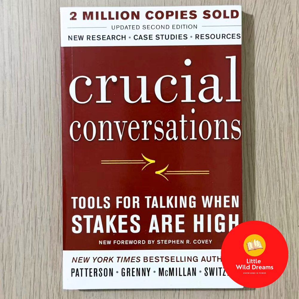 English Book : Crucial Conversations: Tools for Talking By Kerry ...