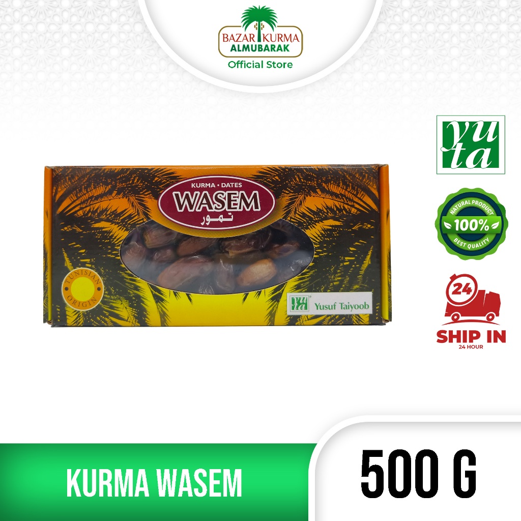 [NEW ARRIVAL RAMADAN 2026] Kurma Wasem / Kurma Turnisia 500g | Shopee ...