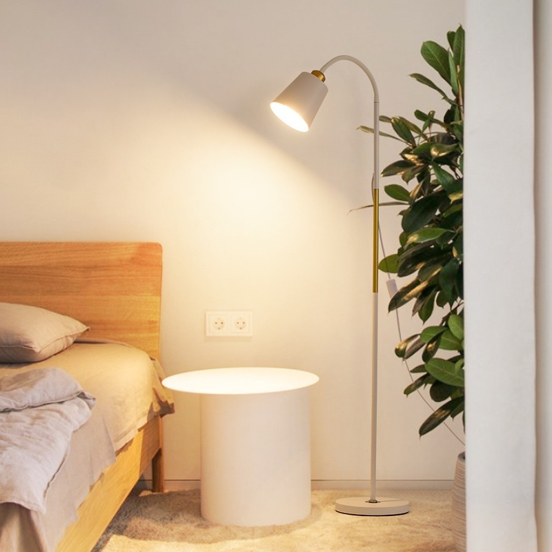Modern simple LED floor lamp for bedrooms bedside floor lamp living ...