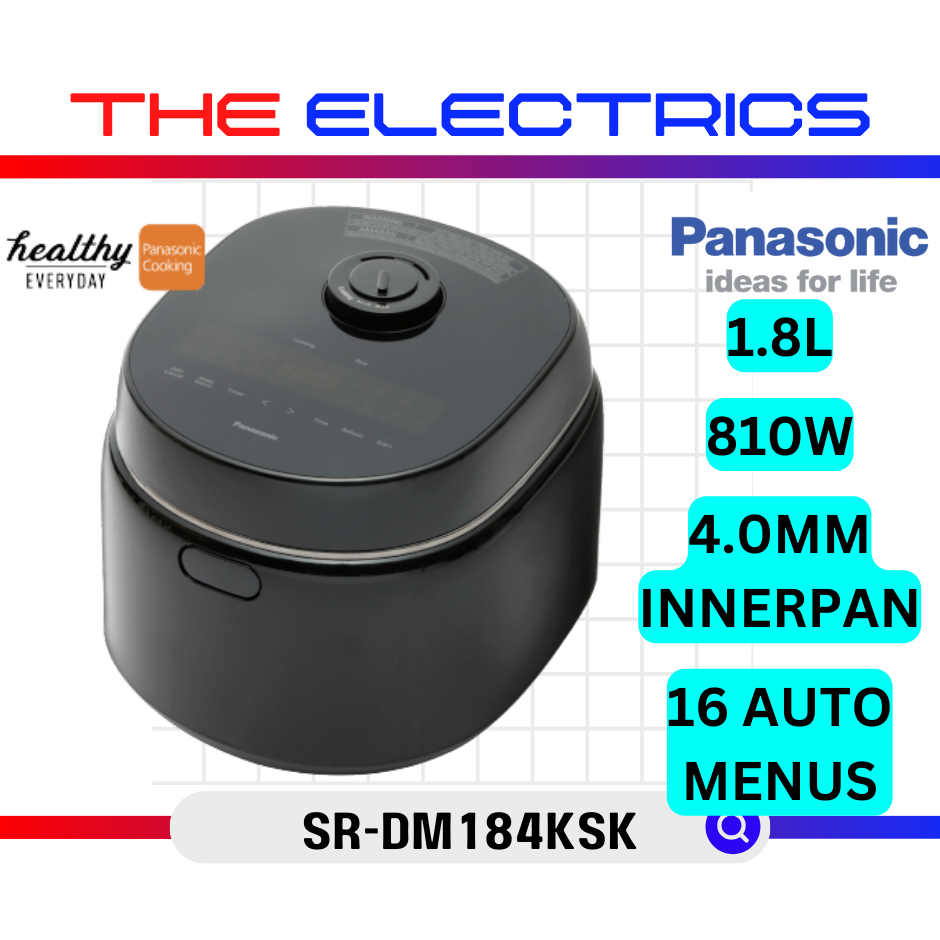 [NEW MODEL] PANASONIC 1.8L MULTIFUNCTIONAL MICROCOMPUTER JAR RICE ...