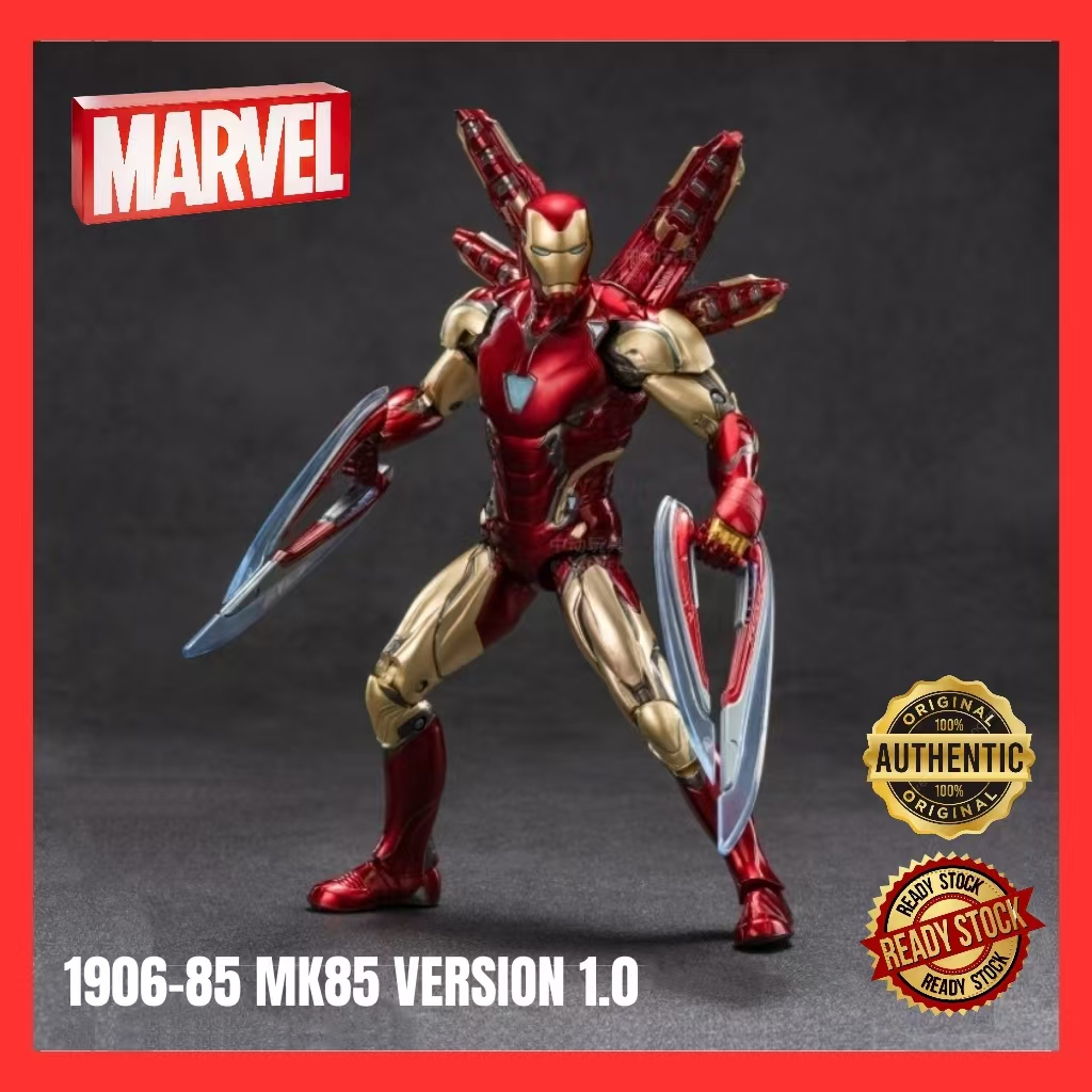 * READY STOCK * ZD TOYS Marvel Legends Series Iron Man MK85 Version 1.0 ...
