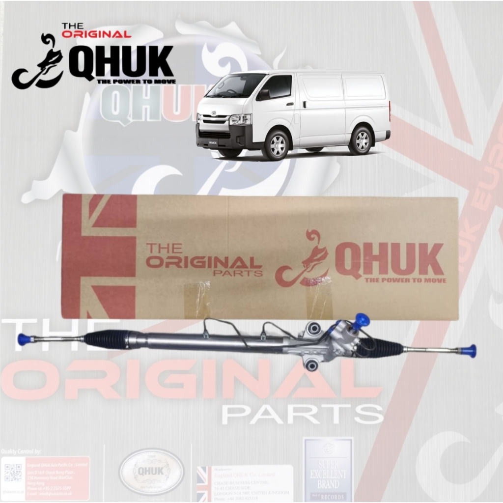 Toyota Hiace KDH200/TRH202 2005 QHUK New Steering Rack (Tie Rod End ...