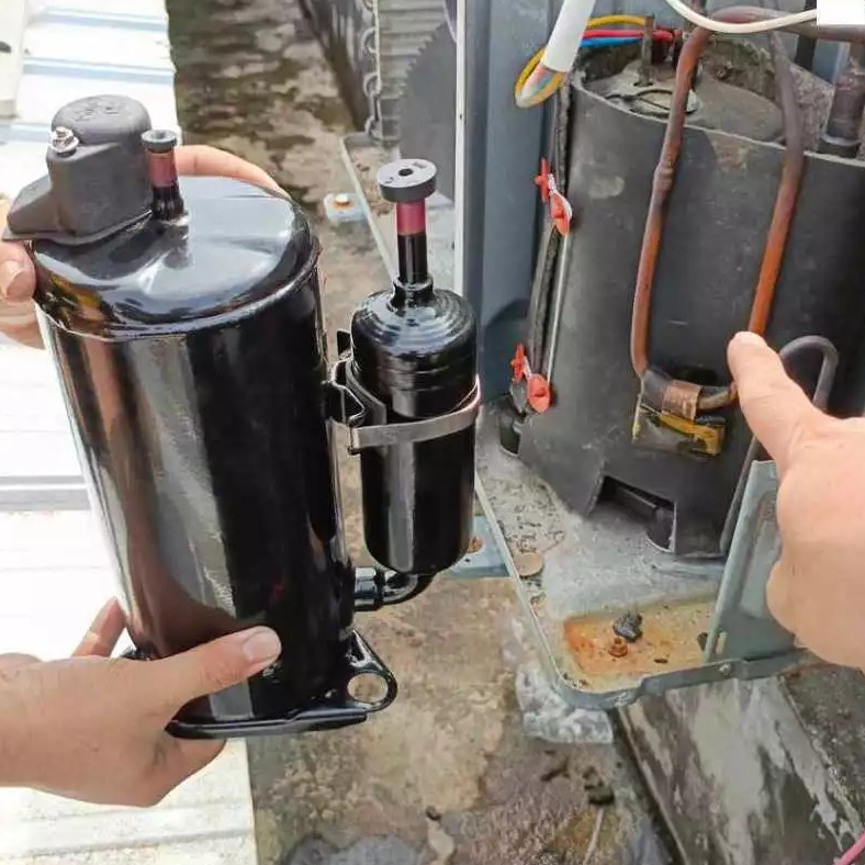 [1HP] AC220V-240V R22 AIRCOND COMPRESSOR MOTOR OUTDOOR AIR CONDITIONER ...