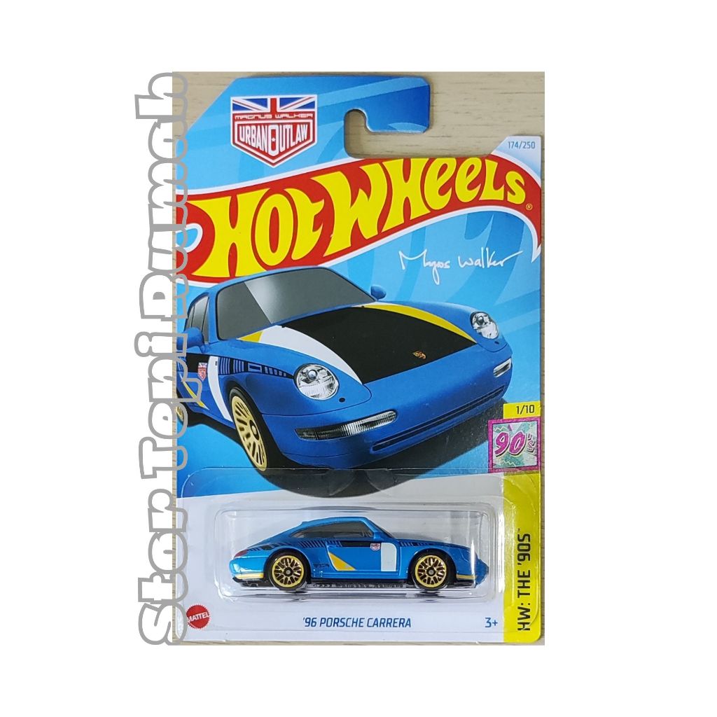 HOT WHEELS '96 PORSCHE CARRERA - HW DREAM GARAGE N°1/5 - 2021