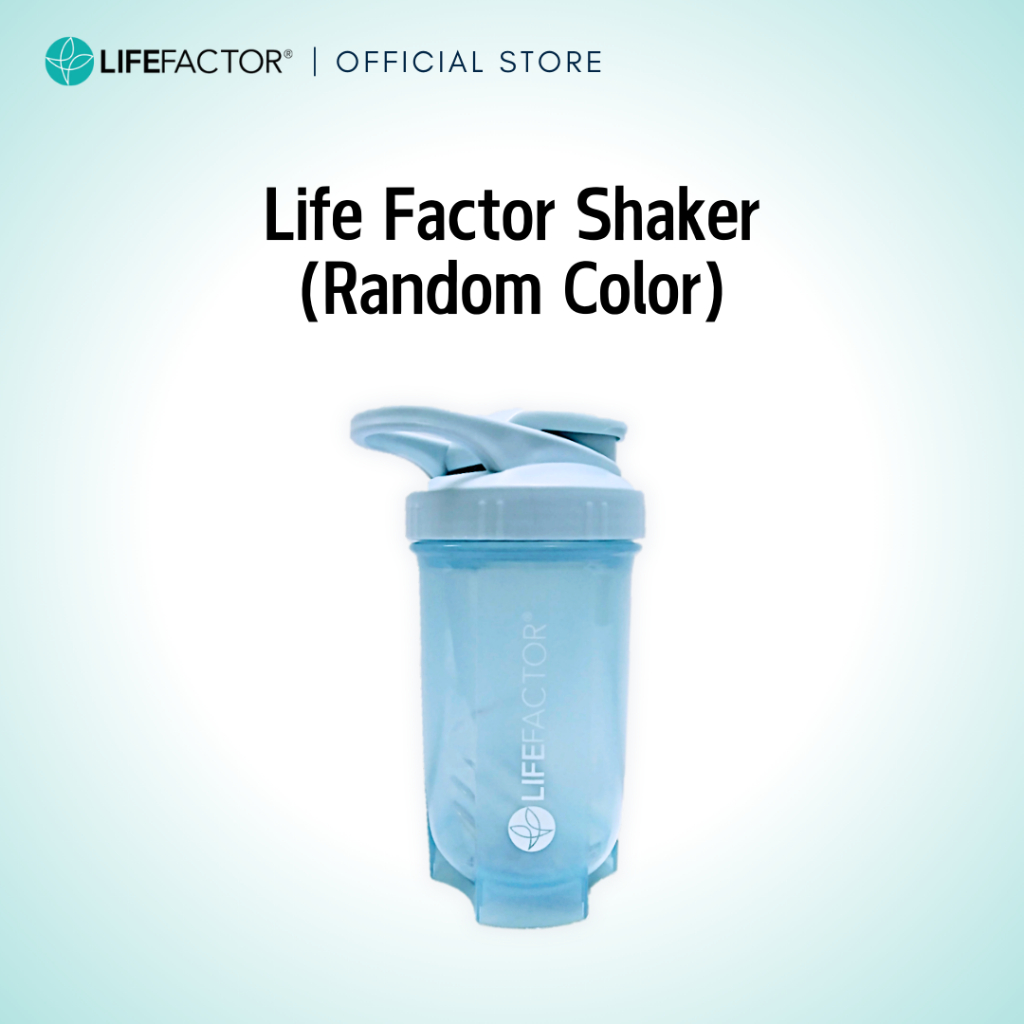 LIFE FACTOR Shaker With Metal Ball For Smooth Mixing | Shopee Malaysia