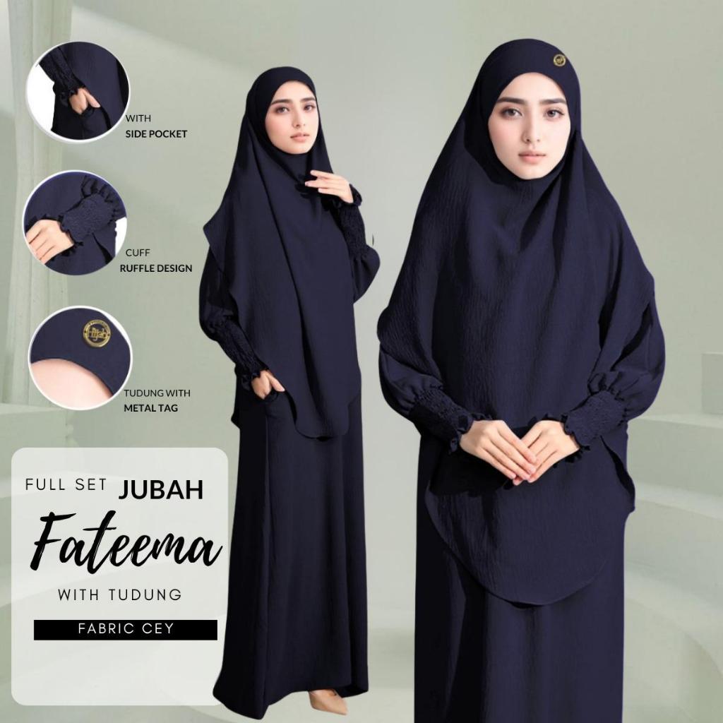 Hot Selling Latest Design Jubah Abaya Fateema With Tudung Sarung (full ...