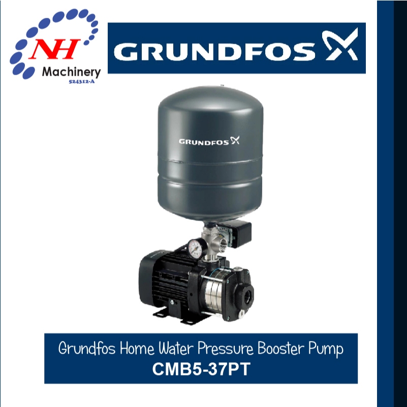 GRUNDFOS CMB5-37PT - HOME WATER BOOSTER PRESSURE PUMP | Shopee Malaysia
