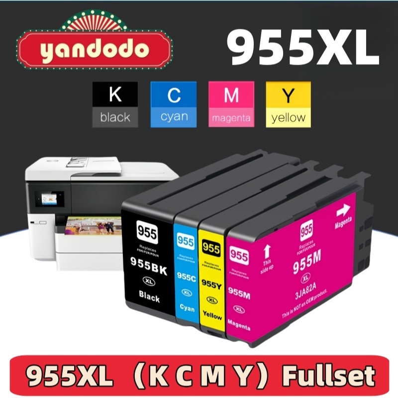 HP 955XL ink HP 955 ink cartridge Compatible for HP 7720 7730 7740 7745 ...