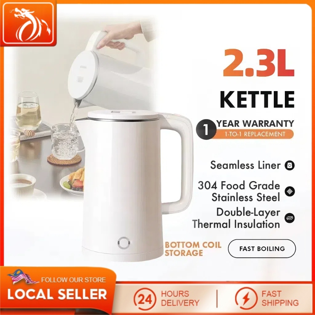 Big Capacity Cerek Elektrik Stainless Steel Water Boiler 1500W