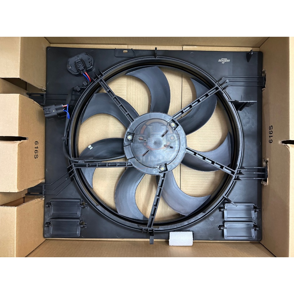 PROTON X70 / GEELY X70 CBU RADIATOR COOLING FAN MOTOR WITH FAN GUARD ...
