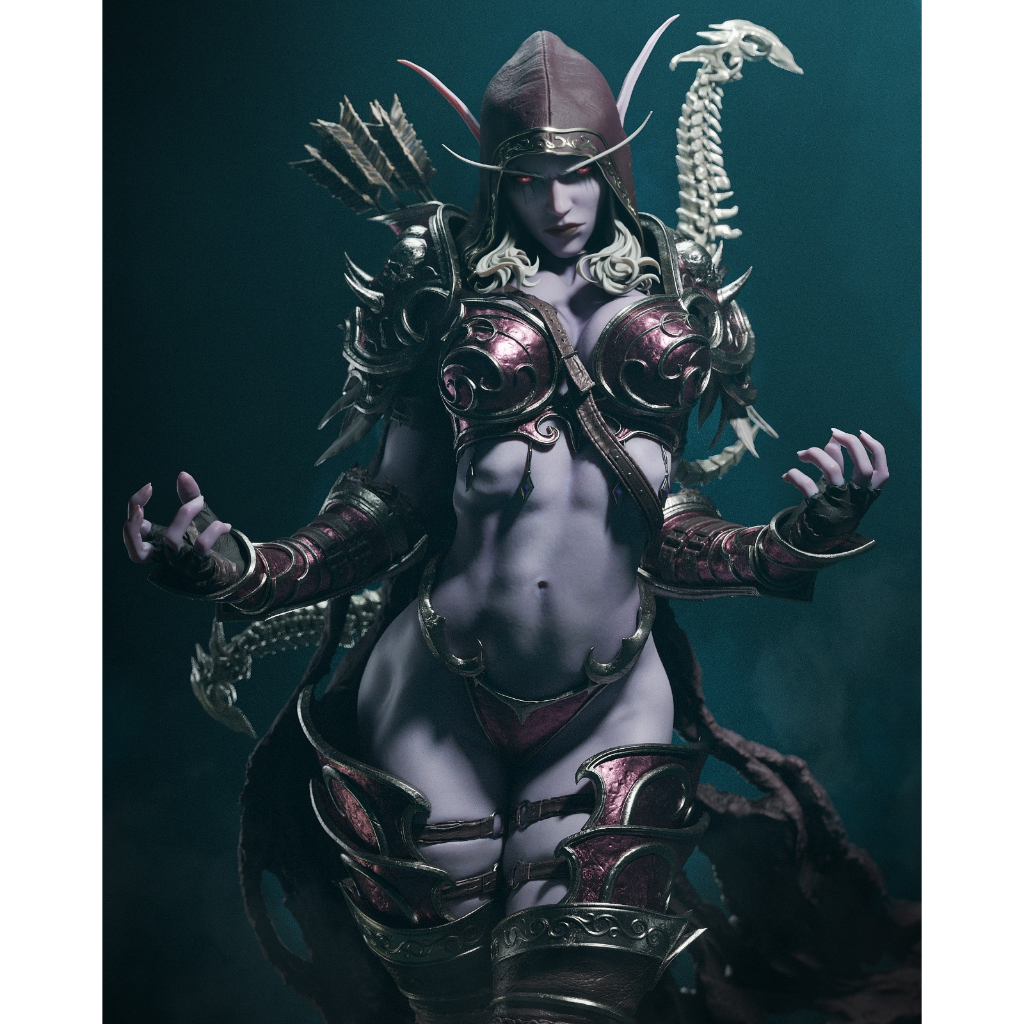 World of Warcraft Sylvanas Windrunner Figurine 15cm, Sylvanas