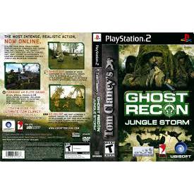 Jeu PS2 Tom Clancy's Ghost Recon Jungle Storm - Bon état - Version Française