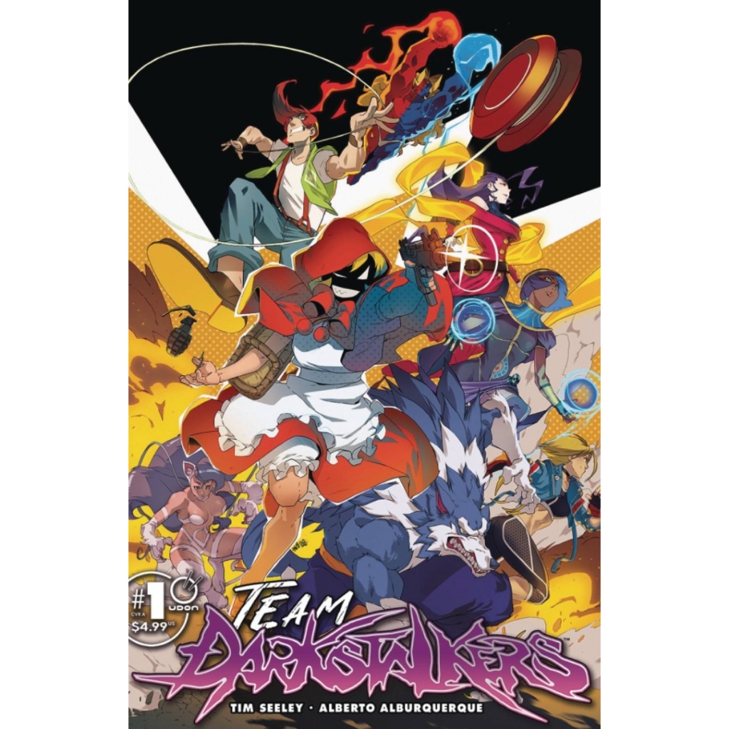 Team Darkstalkers #1 (One-Shot) - CONNECTING COVERS - UDON COMICS ...